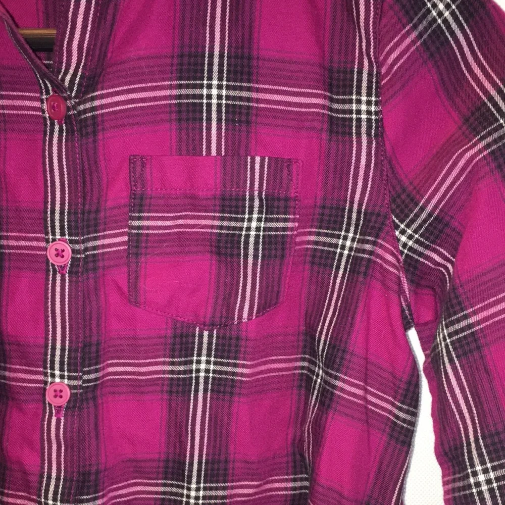 The Children's Place Girl's Plaid Button Down Shirt | Size 10 (Girl)